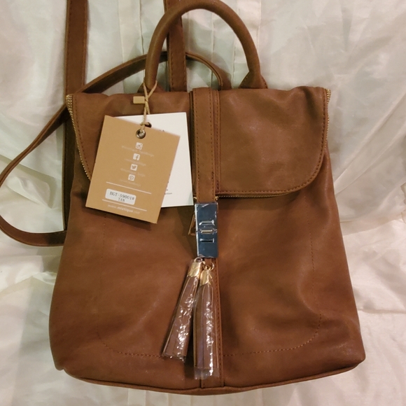 Miztique Handbags - Miztique Vegan Leather Women's Bsckpack Purse New With Tags